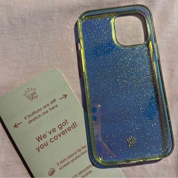 Velvet Caviar iPhone 12 Pro Max Glitter Case - Picture 3 of 3